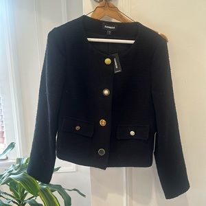 NWT express black lady jacket